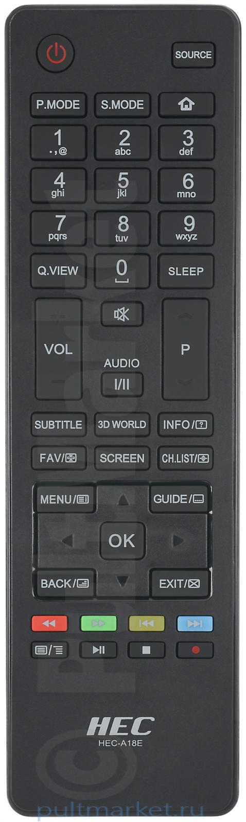 Пульт HEC HEC-A18E (оригинал)