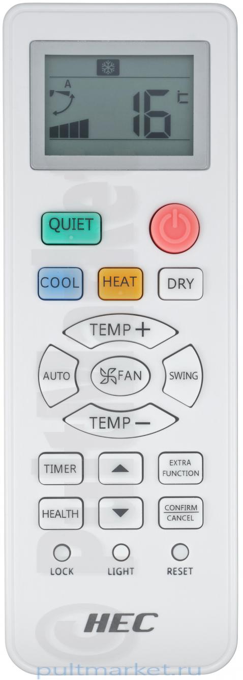 Пульт HEC V12843 HJ W59 (оригинал)