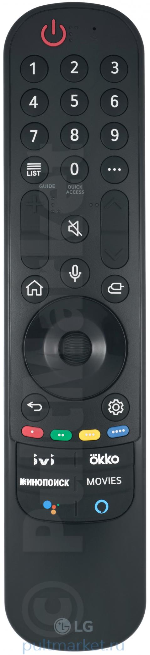 Пульт LG MR21GA с IVI (оригинал)