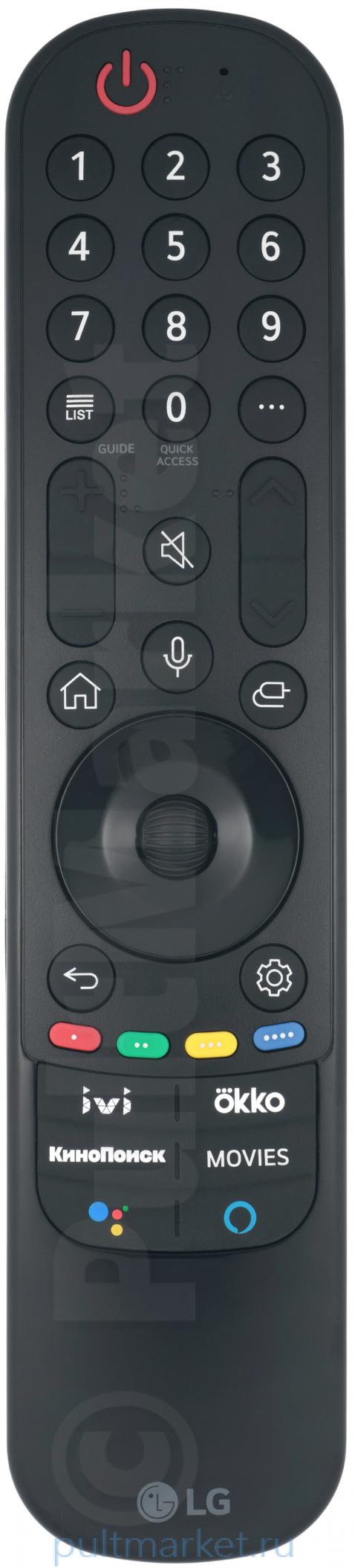 Пульт LG MR21GA с IVI (оригинал)