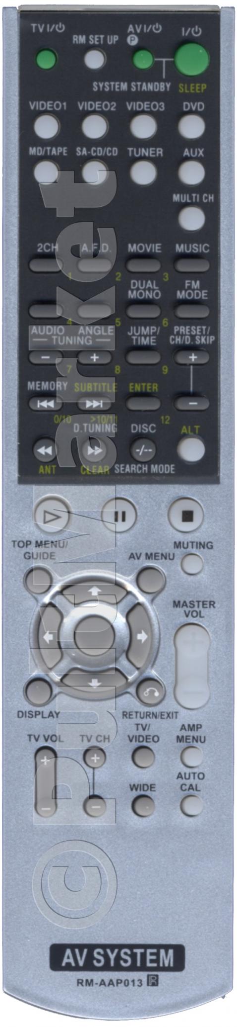 Пульт для Sony RM-AAP013