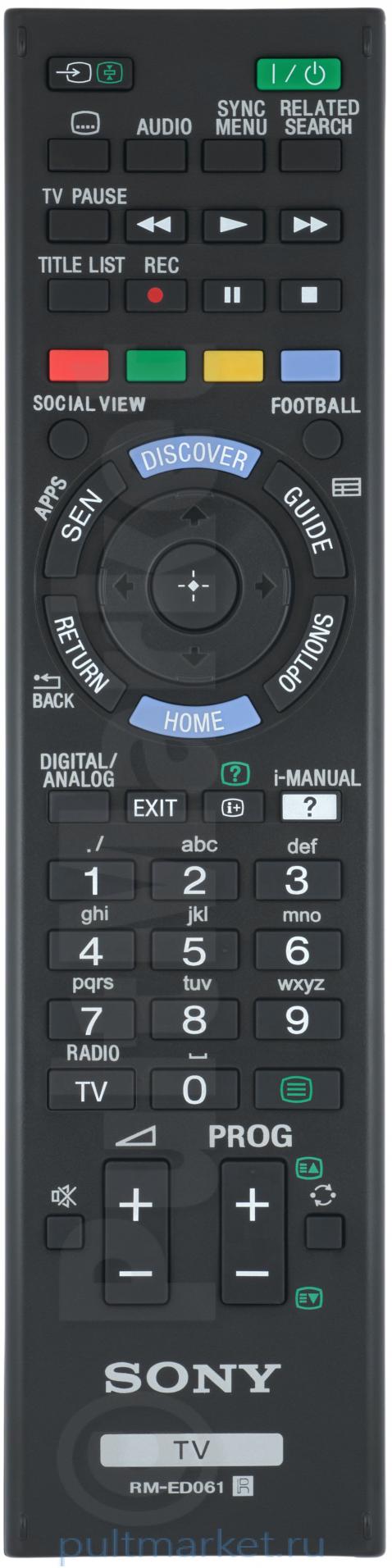 Пульт Sony RM-ED061 (оригинал)