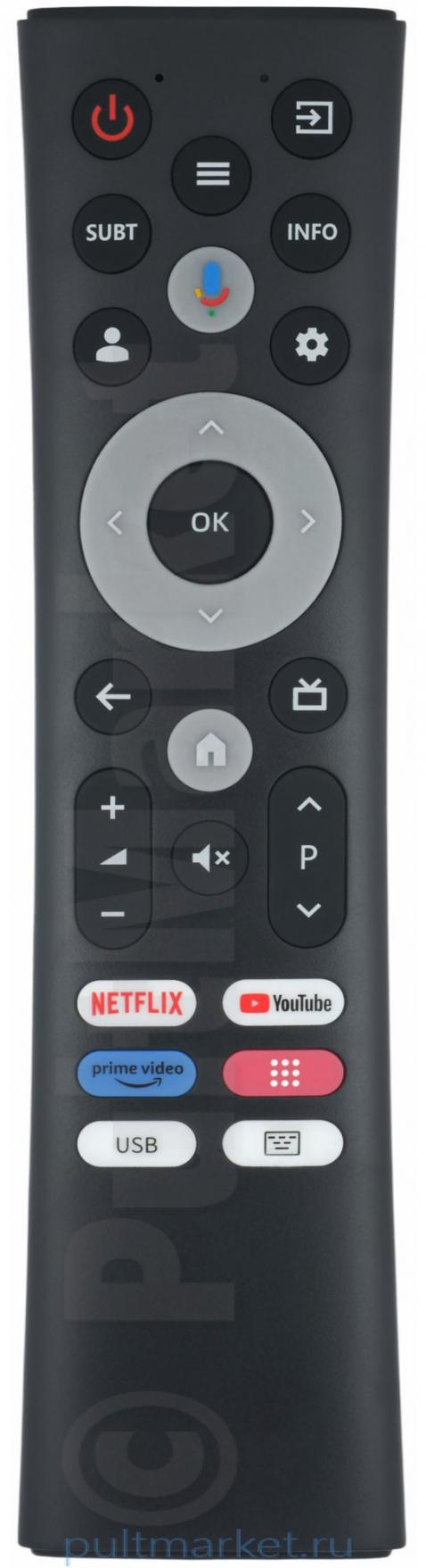 Пульт TL8275 для телевизора Tuvio